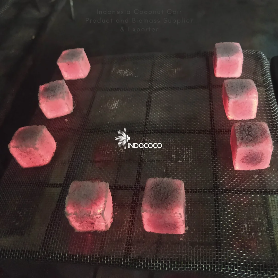 coconut charcoal briquette