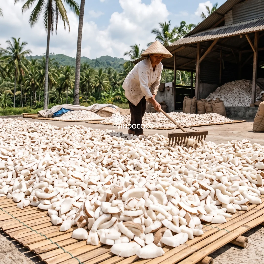 Coconut copra