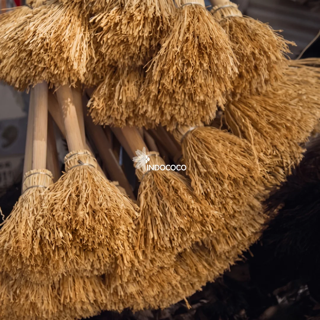 coconut bristle broom