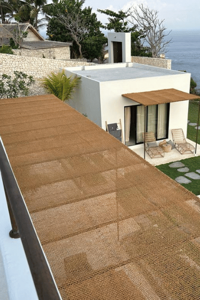 coconut fiber shade sail